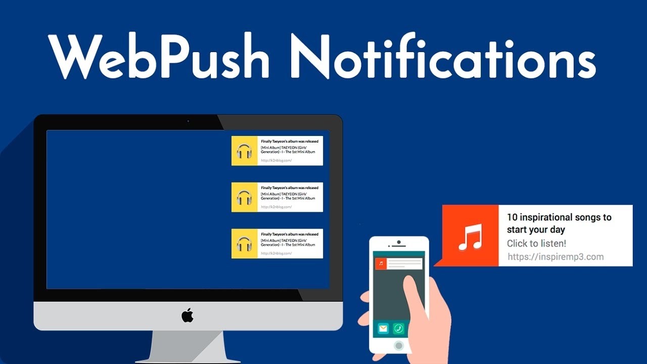 Mostrar notificaciones del navegador web
