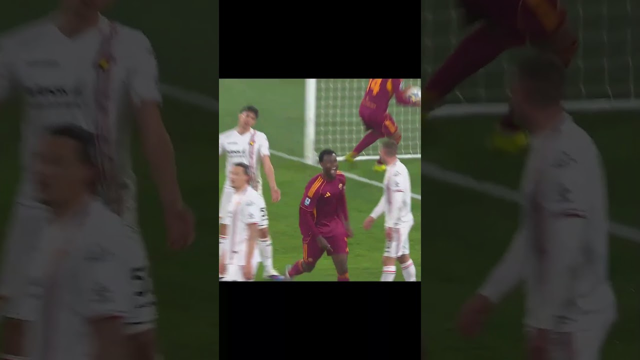 Roma defeated Cremonese 3-0, with Cristante using a clever deflection to set up Ndicka for a goal.