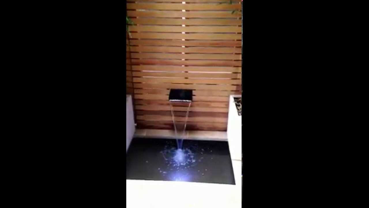 MODERN WATER FEATURE