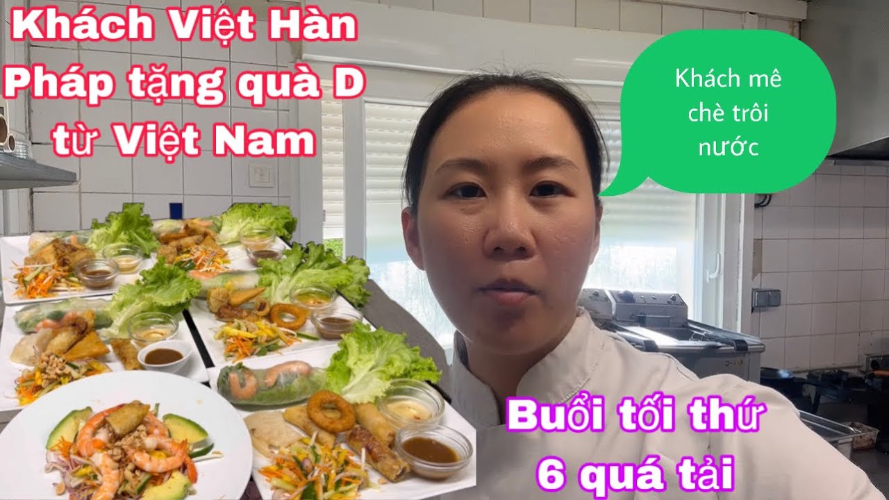 Buổi tối thứ sáu sạch 2 nồi thịt kho/khách Hàn Pháp mê chè trôi nước tặng quà quý cho Dung