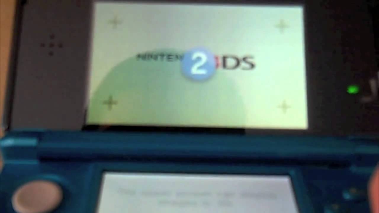 Nintendo 3DS Unboxing + Boot Up