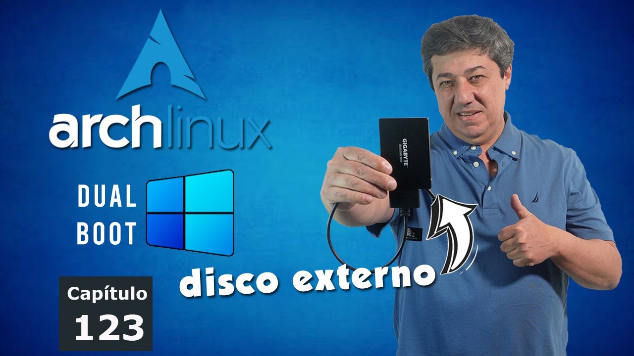 ARCH Linux en Disco EXTERNO Dual Boot Windows 11 ¡sin compromisos!