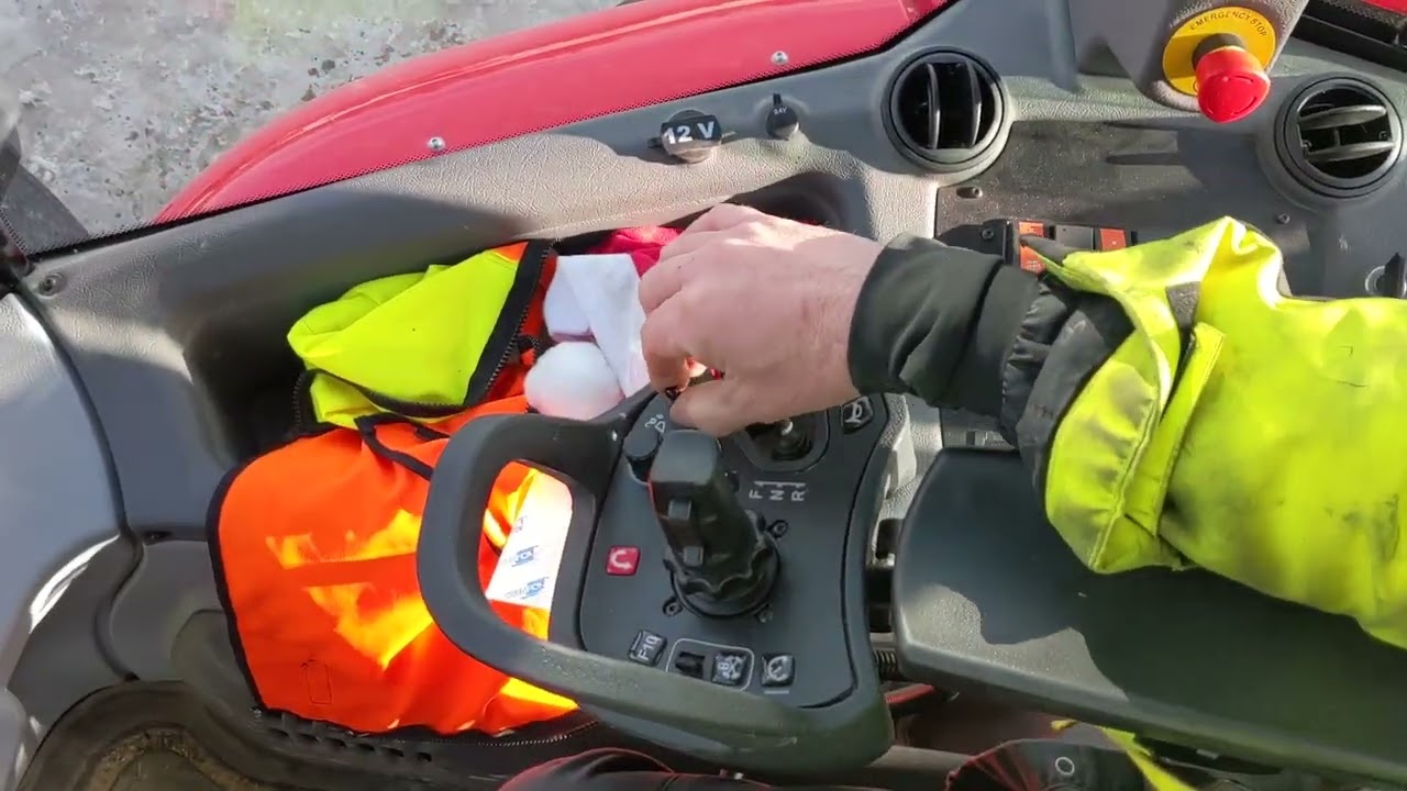 Huddig 1260 Daglig tillsyn och funktioner