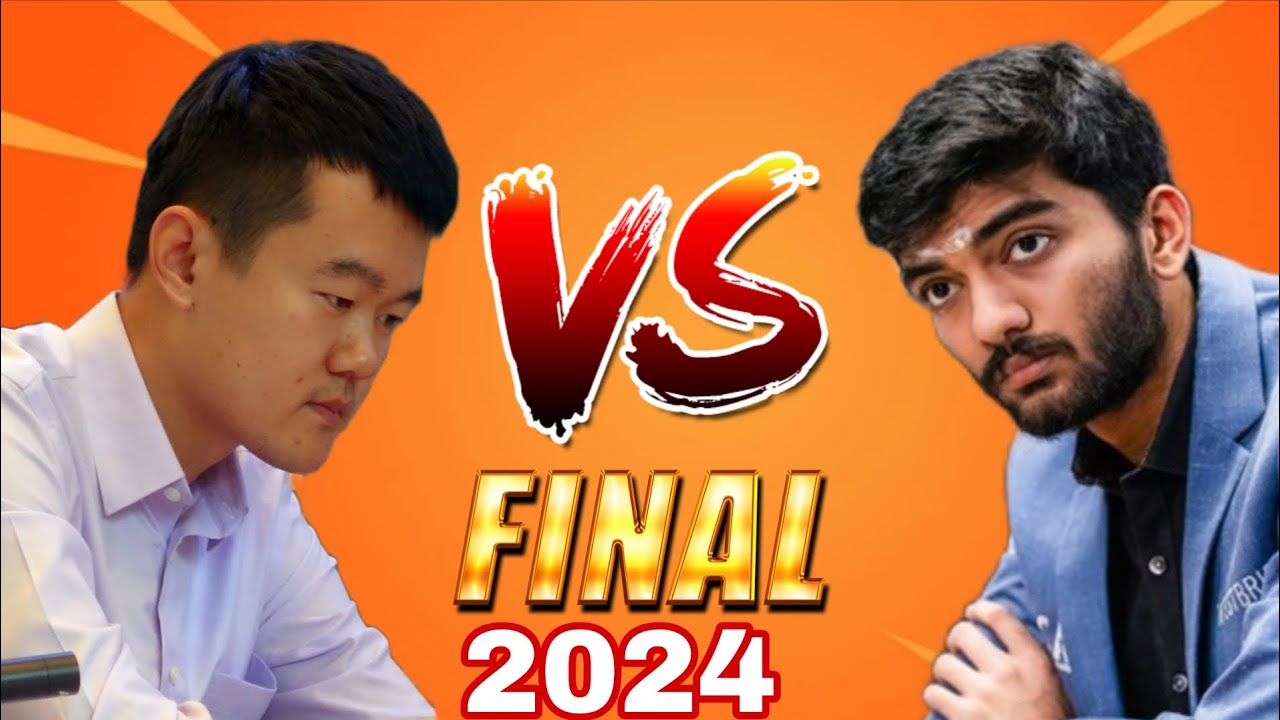 Ding LIREN vs D.Gukesh final match 2024              #viral #chess #tranding #checkmate #dgukesh  .