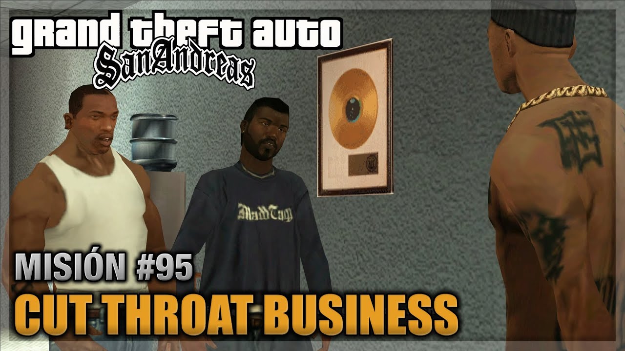 GTA San andreas - Misión #95 - Cut Throat Business (Español - 1080p 60fps)