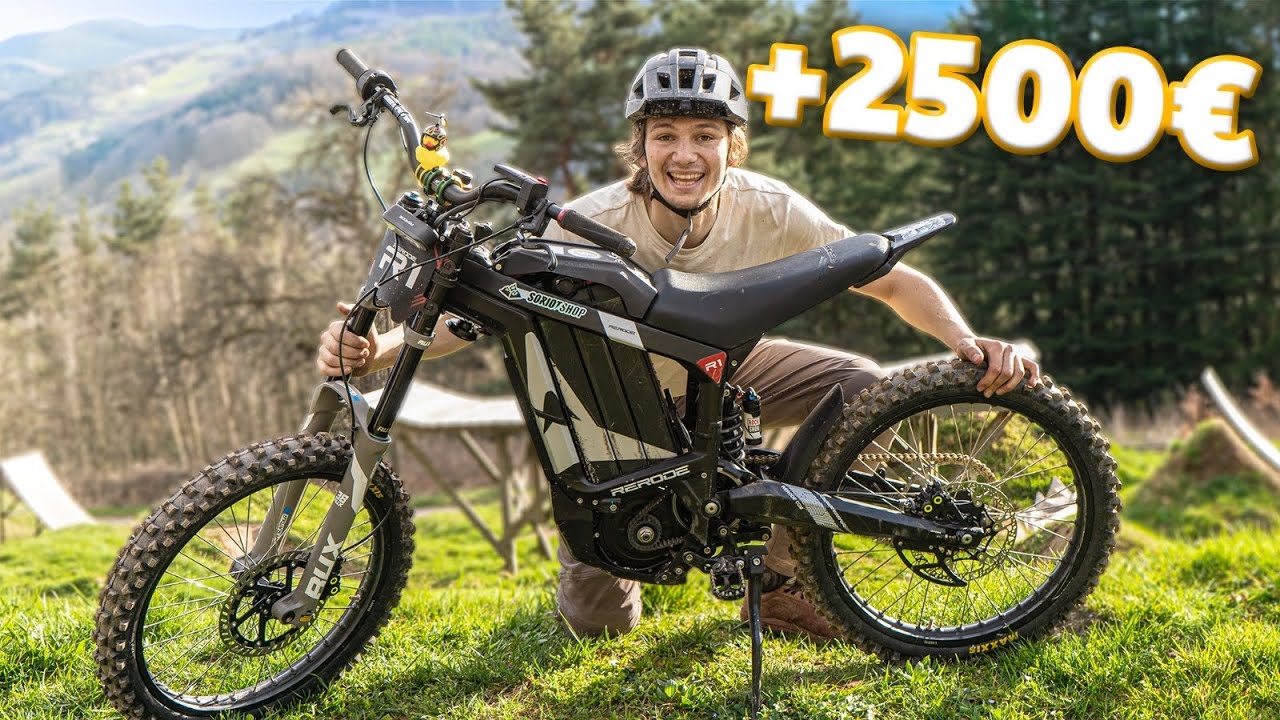 J'améliore ma nouvelle Moto électrique !