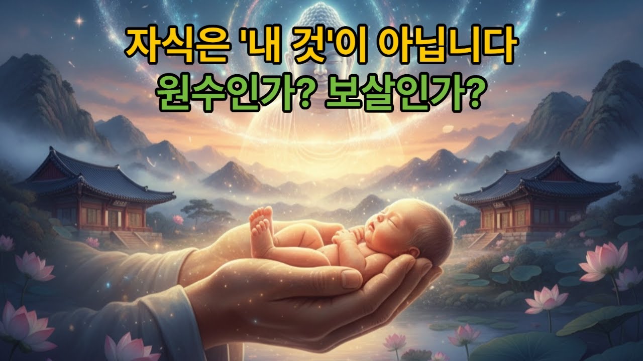 내 몸을 빌려 온 귀한 손님.자식 농사가 내 마음대로 안 되는 이유