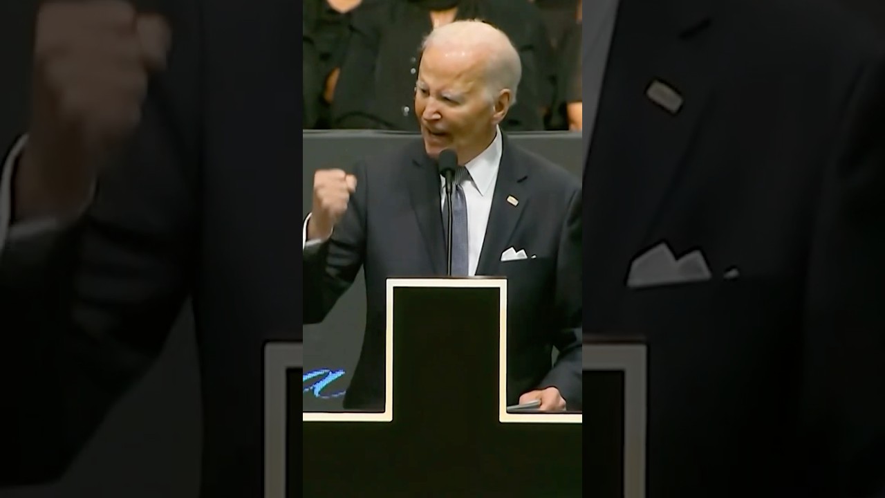 Biden at Jesse Jackson Memorial: 'Stand Up and Finish His Job!'
