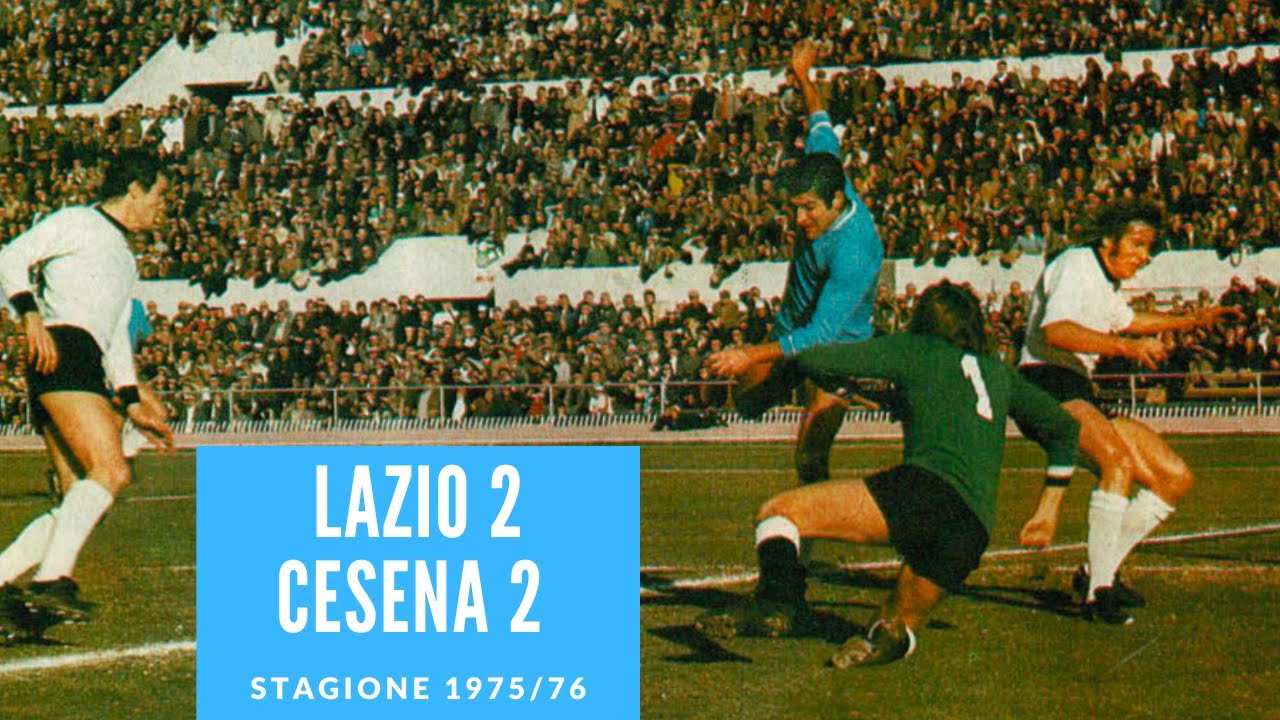 4 gennaio 1976: Lazio Cesena 2 2