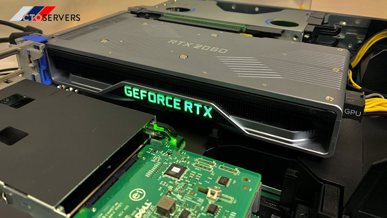NVIDIA RTX GPU installed in a DELL PowerEdge R730 / xd Server + Benchmarks  / CTOservers