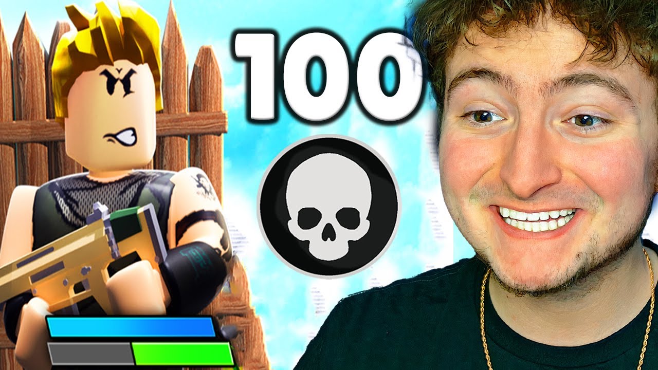 I GOT 100 KILLS IN FORTBLOX!
