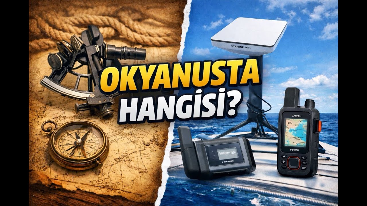 42- Starlink, iridiumGo, Garmin inReach: Karşılaştırma | Peki ya Sekstant?