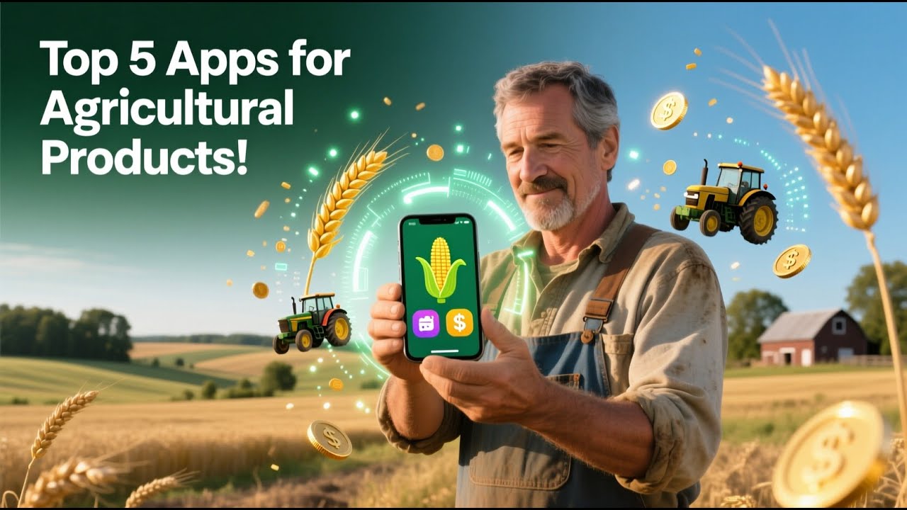 5 Best Apps for Agricultural Products | Top Farming & Agri Marketplace Apps