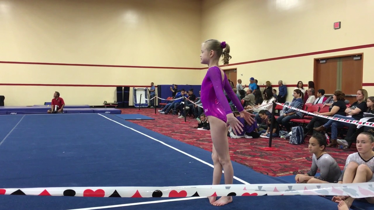 Level 6 Gymnastics Floor Routine | Lady Luck Invitational Las Vegas