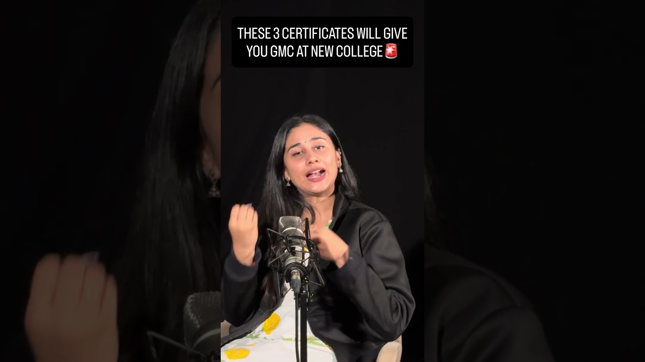 NEET 2026 Counselling : these 3 certificates will give you GMC at new college