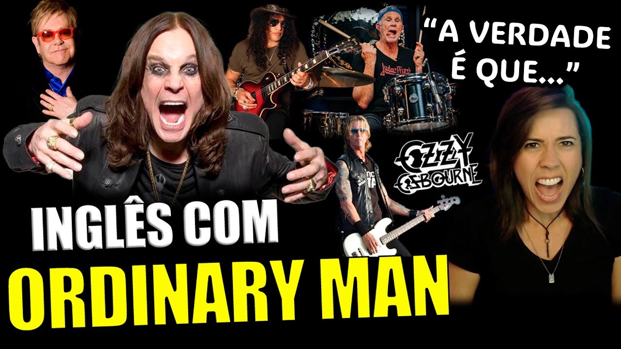 Inglês com ORDINARY MAN - OZZY OSBOURNE