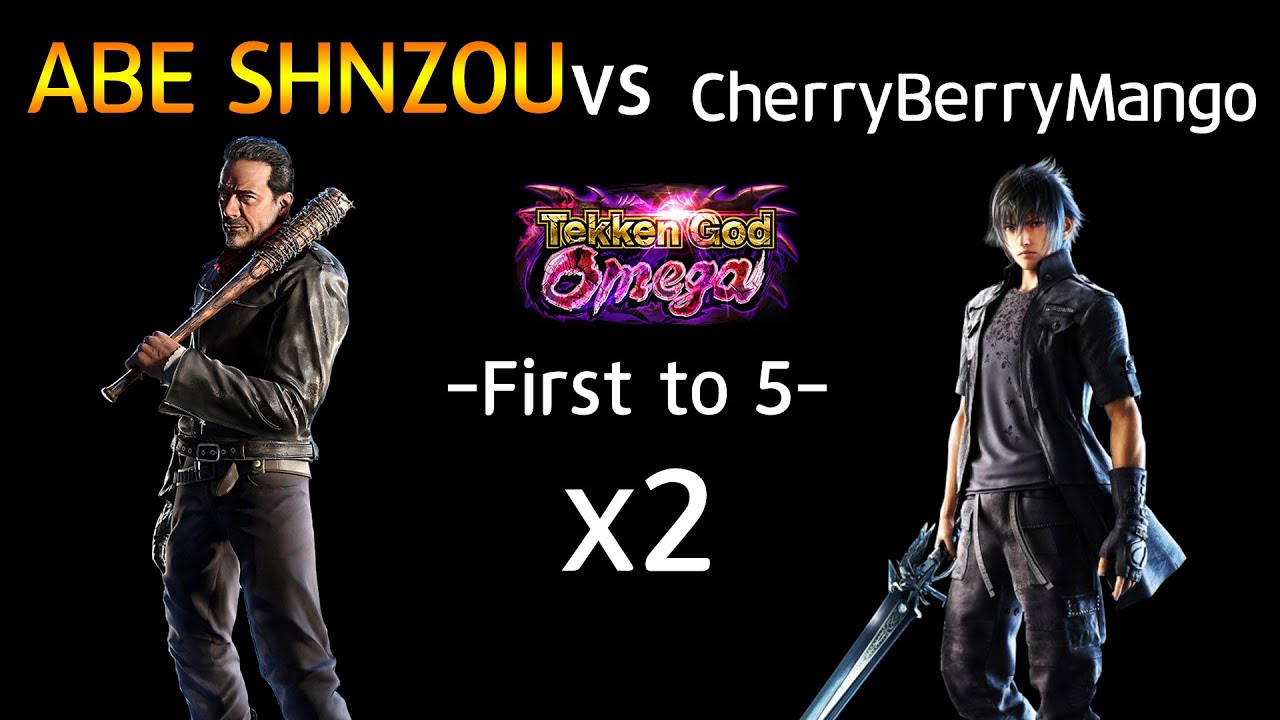 아베신조 (Negan) vs 체리베리망고 (Noctis) (TEKKEN 7 - ABE SHINZOU vs CherryBerryMango)
