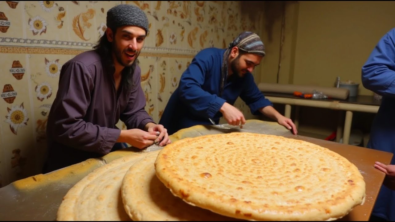 Traditional Bakery in Afghanistan – Fresh Naan Every Day!