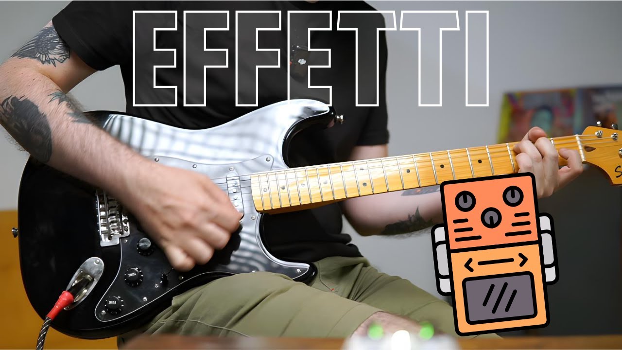 I SUONI FIGHI NON NASCONO da CHITARRA e AMPLIFICATORE. MA DAGLI EFFETTI.