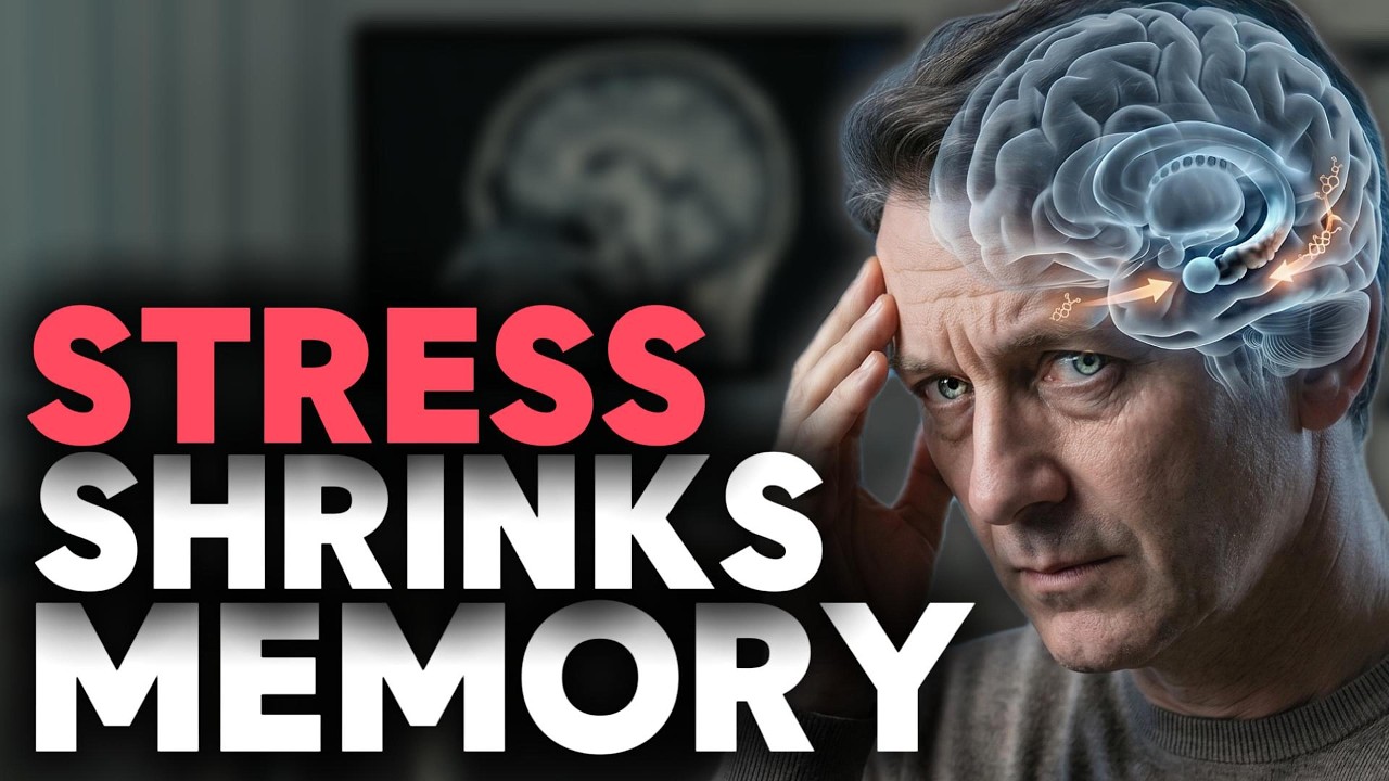 Stress Damages Brain: Cortisol Shrinks Memory Networks