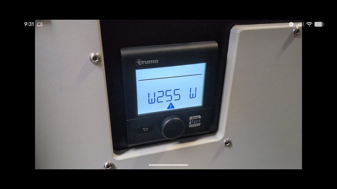 Truma W255 Water Heater Error