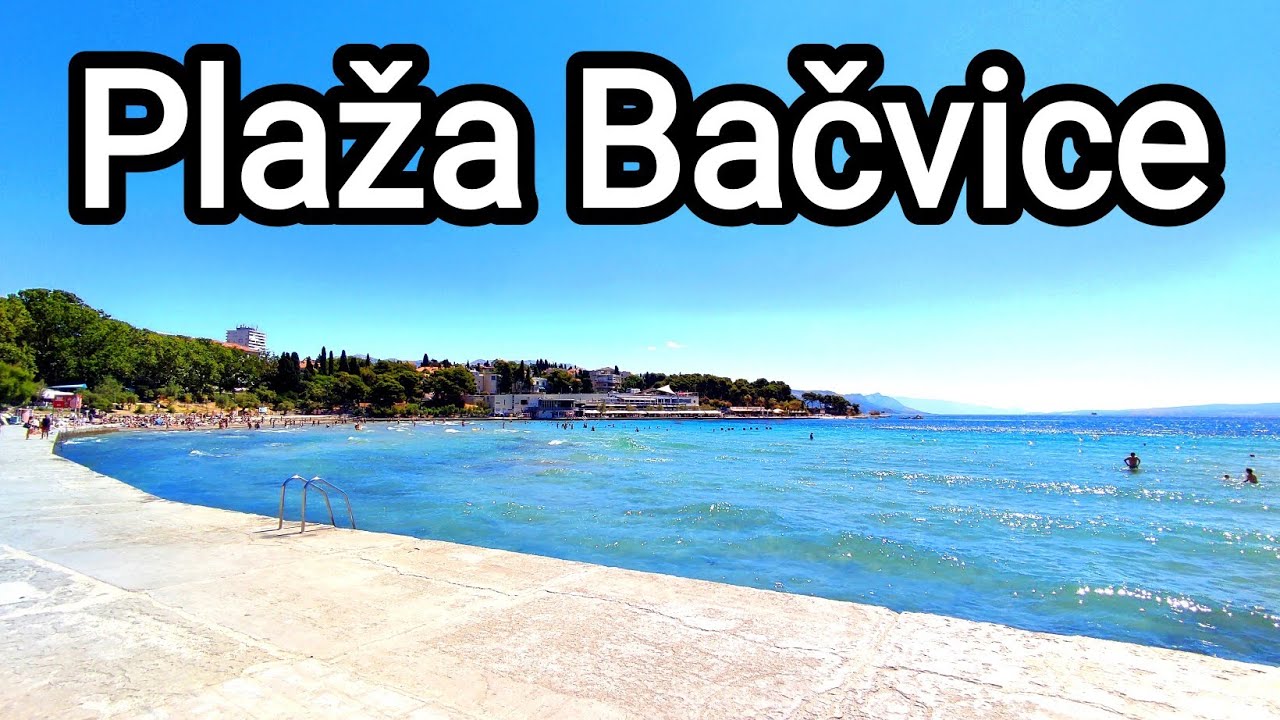 Пляж Сплит/Бачвице 🏖️, Хорватия