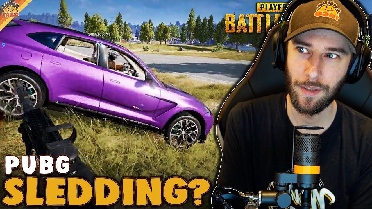 Who Knew PUBG Had Sledding? ft. C Dome & HollywoodBob - chocoTaco PUBG Erangel Squads Gameplay