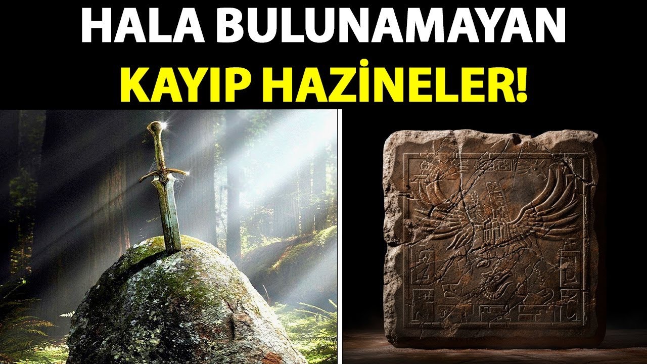 Hi&ccedil; Kimsenin Bulamadığı 11 Kayıp Hazine - Biri T&uuml;rkiye'de...