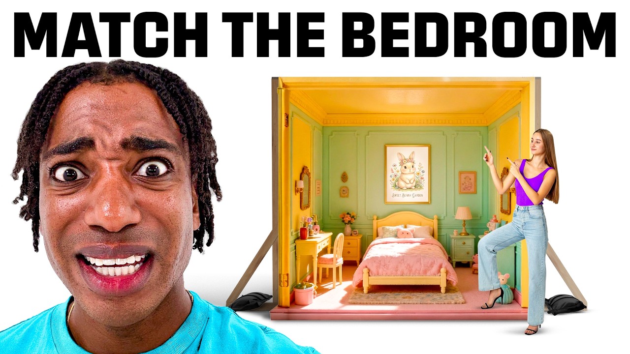Match The Girl To Her Bedroom