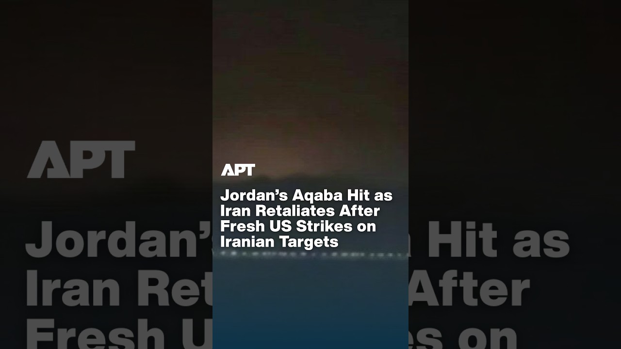 Smoke and Explosions Near Jordan's Aqaba as Iran Retaliates After US Strikes | APT