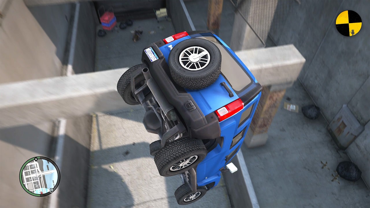 GTA 4 Crash Testing Real Car Mods Ep.117