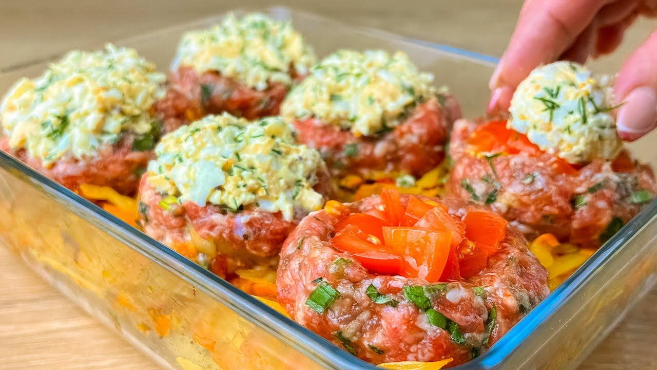 Это так вкусно, я готовлю это блюдо с фаршем из свинины и говядины почти каждый день!