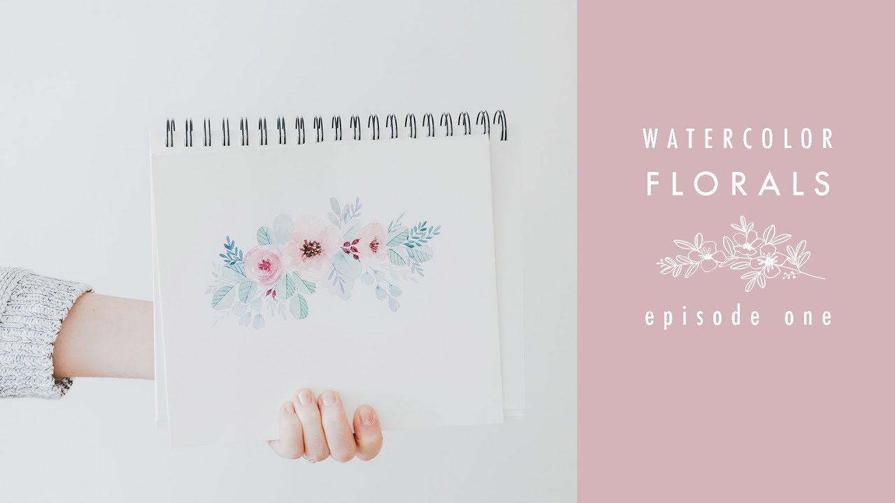 How To Paint Winter Roses: Watercolor Florals Episode One