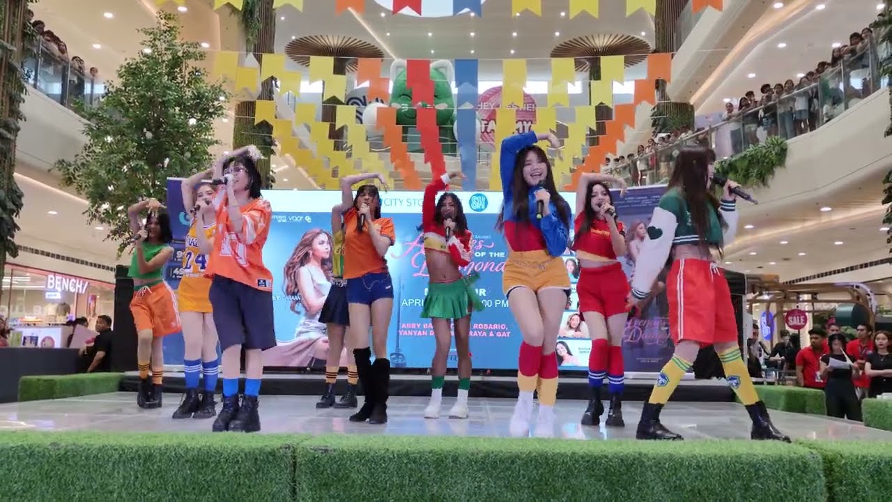 RAYA performs 'Bongga Ka Day' - Avenues Of The Diamond Mall Tour at SM City Sto. Tomas