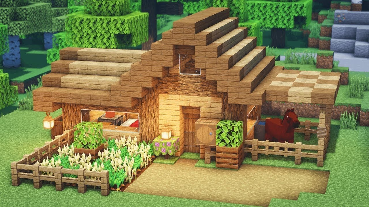 Minecraft: How To Small Easy Survival House| Tutorial | 