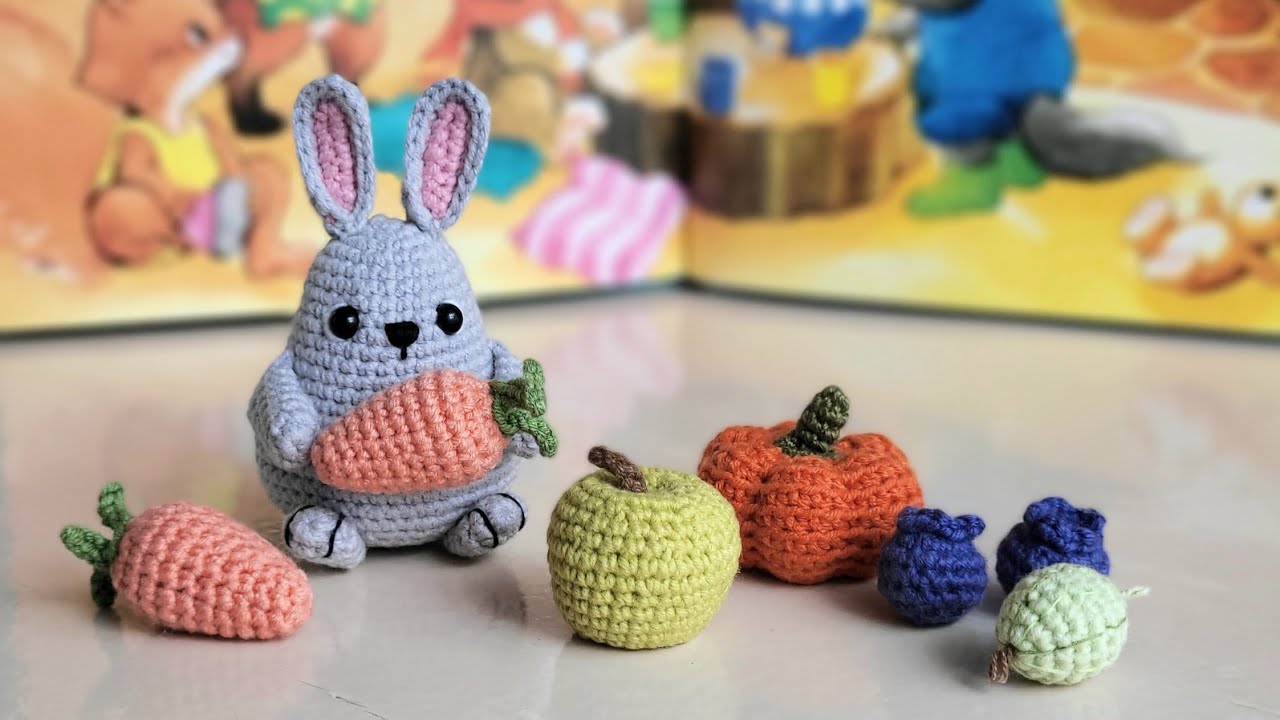 how to crochet an EASTER BUNNY, part 1