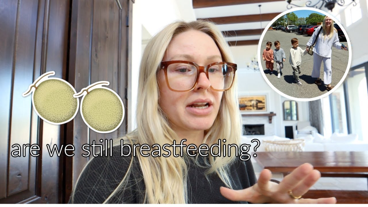 breast feeding update + first outing with all four kids!