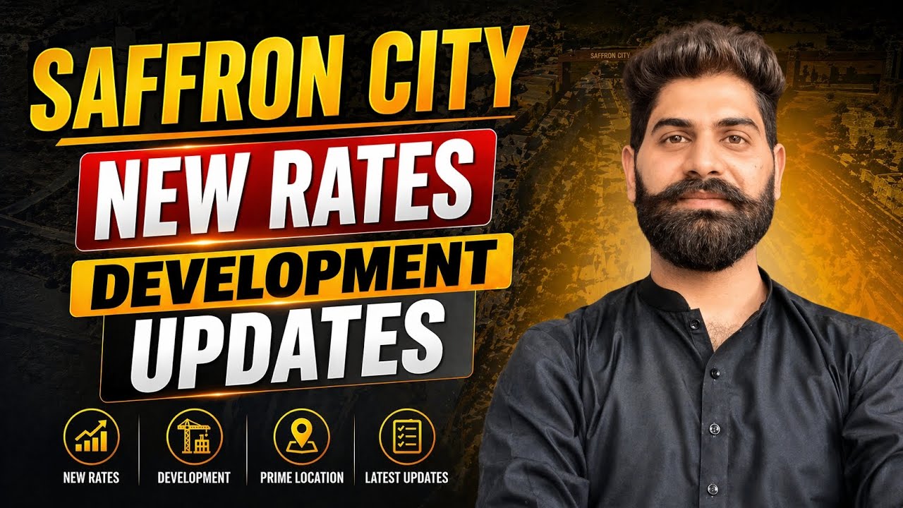 Plots on installments in Saffron City RDA approved housing society near ring road