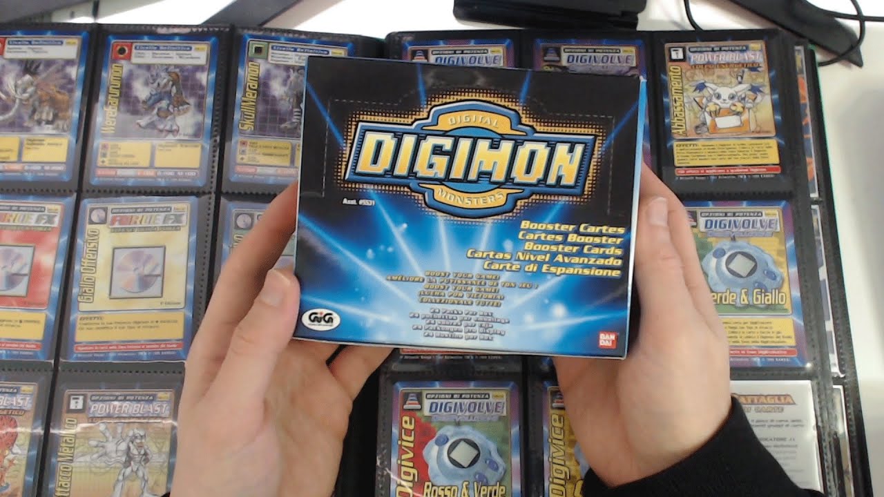 APERTURA BOX DIGIMON 
