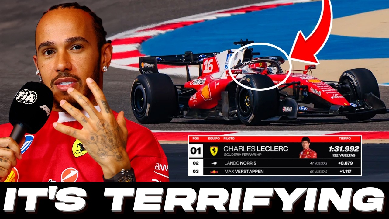 Hamilton's shocking statement after Leclerc's fastest lap in Bahrain