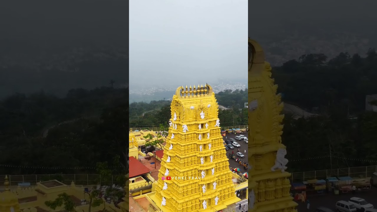 Sri Chamundeshwari Temple Mysore #chamundeshwari #chamundihills #mysore