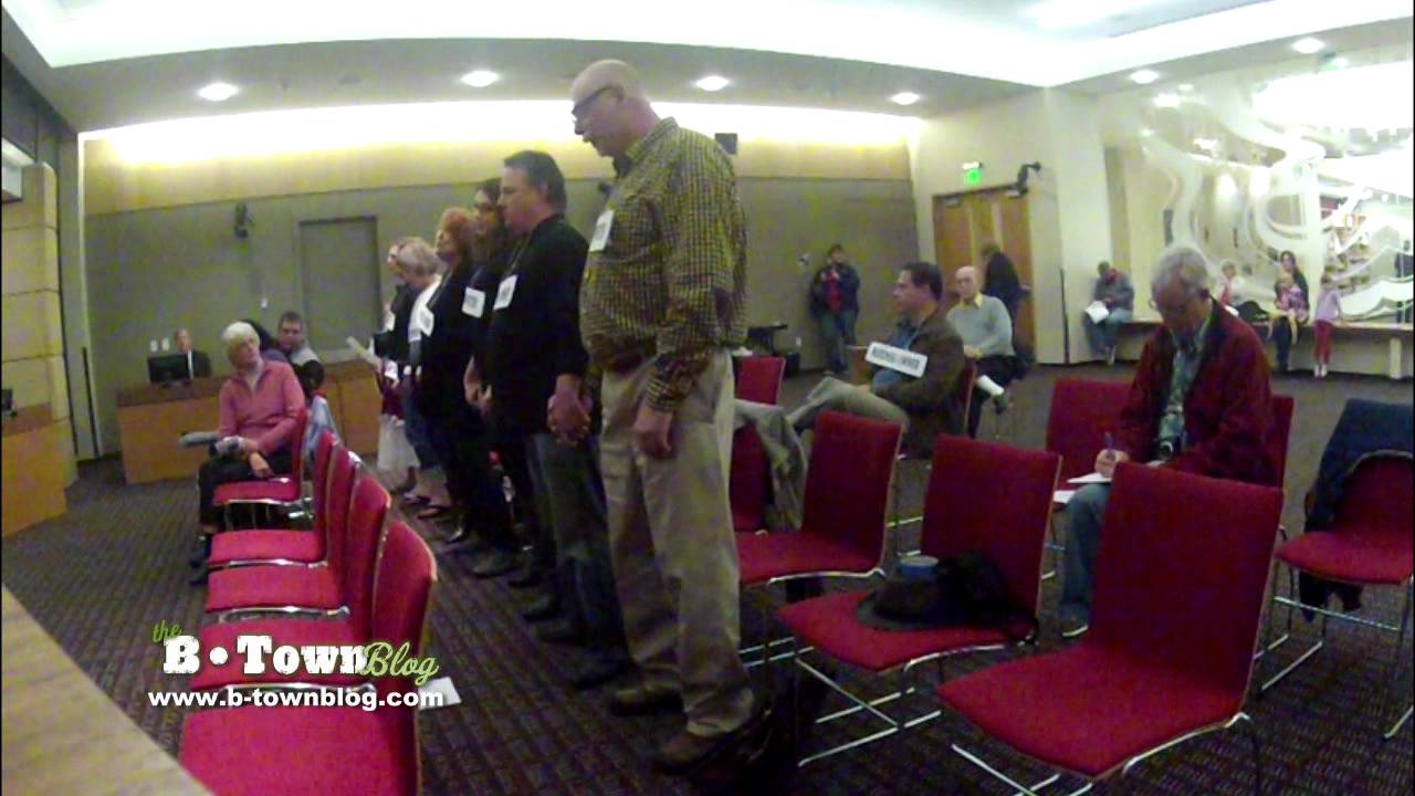 Musical Protest at Burien City Council Meeting 10/15/12