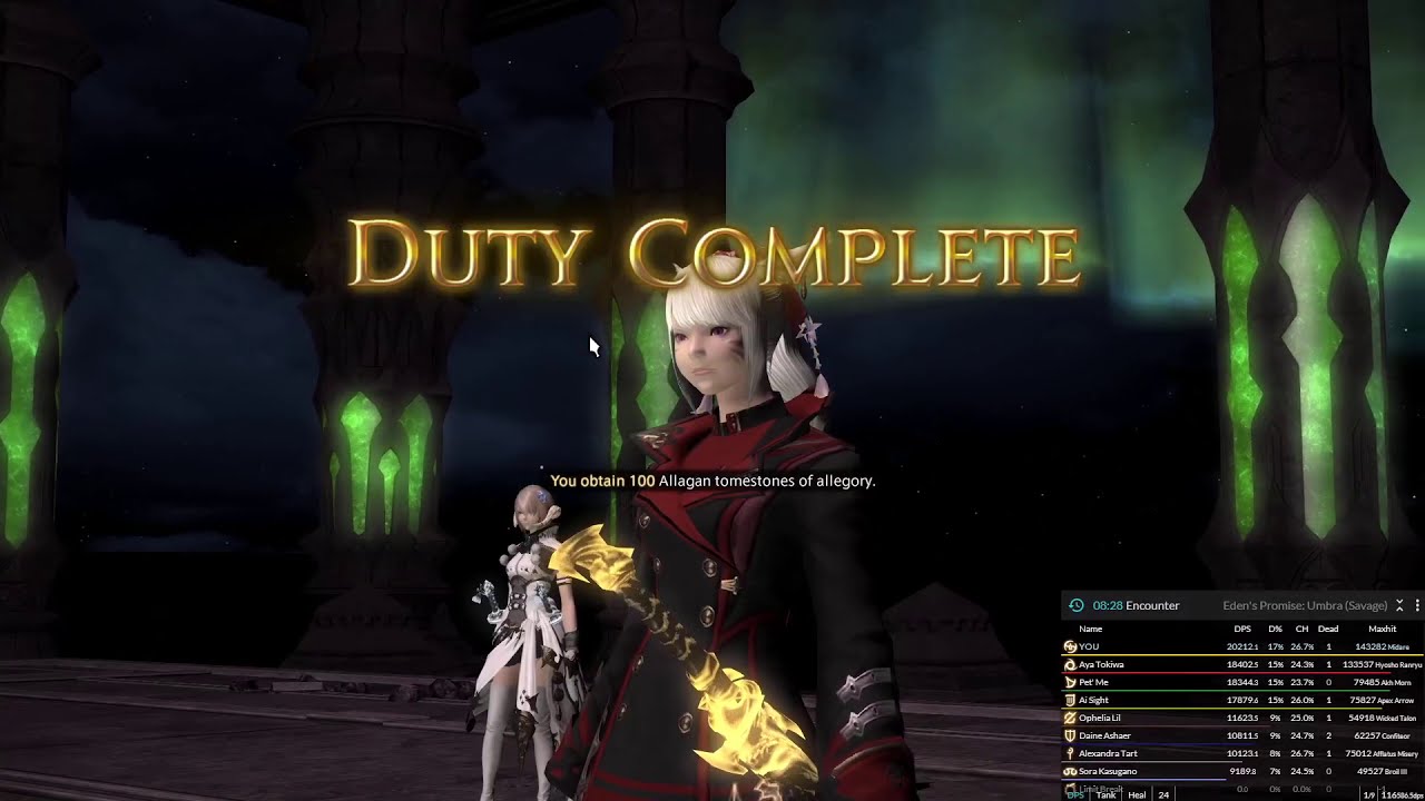 FFXIV - Eden's Promise: Umbra Savage (E9S) SAM POV Clear