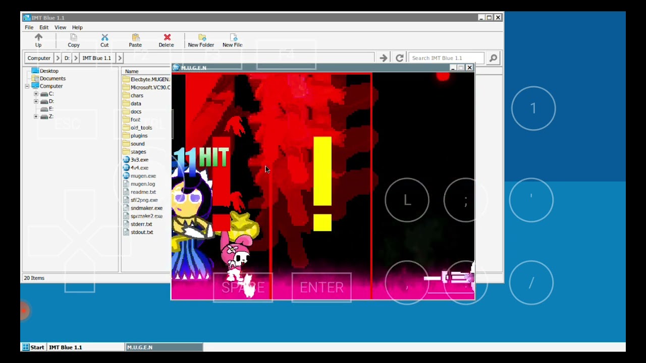 MUGEN: Asgore Ver.s (12P) vs Lauhamster7's Favorite Characters