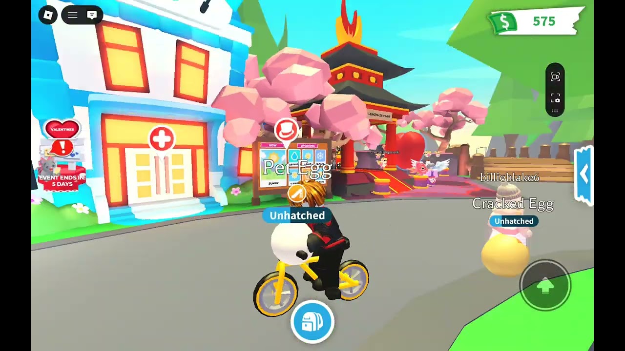 Playing adopt me!