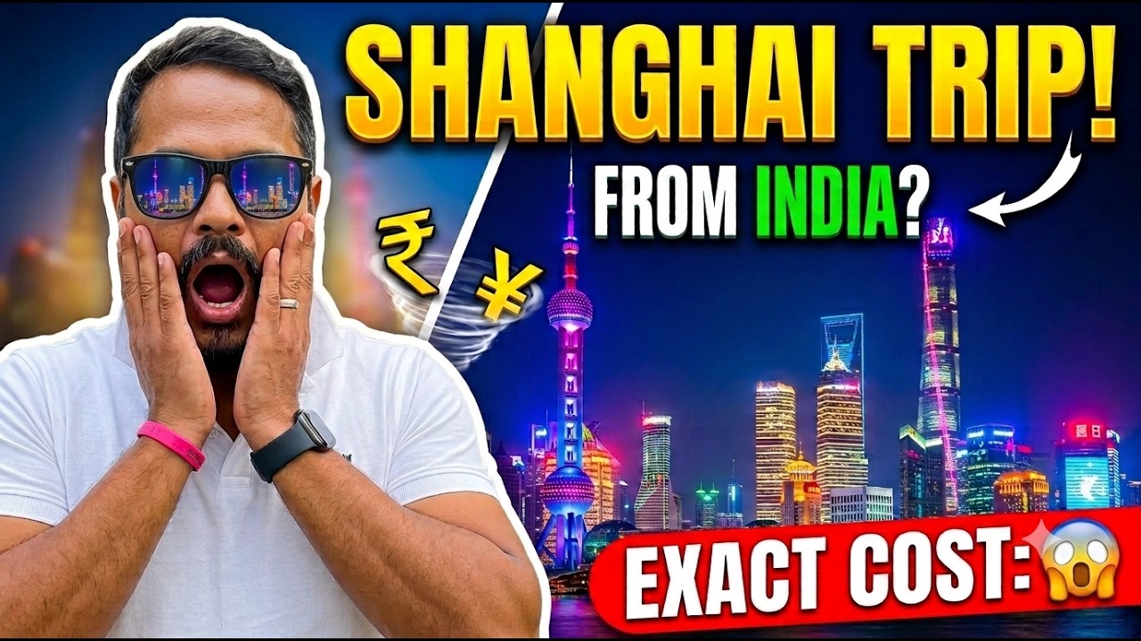 SHANGHAI - Largest and Richest city of China | Shanghai trip from India | China Travel in Bengali