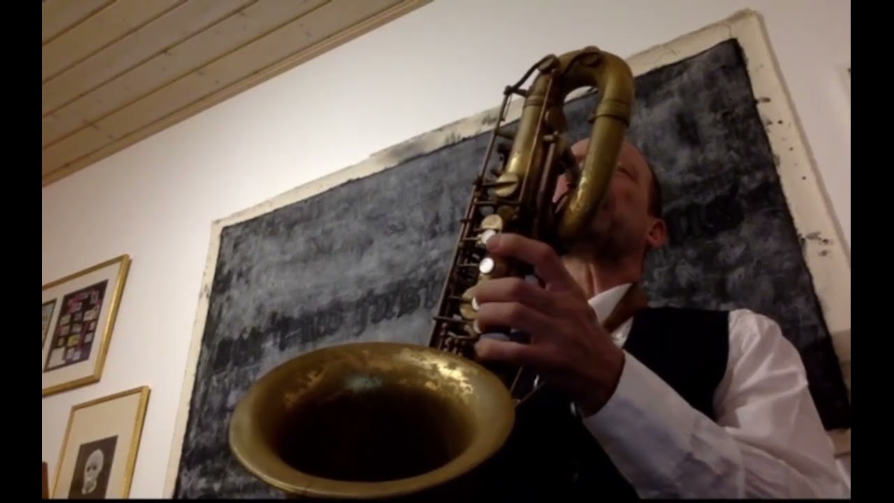 Mats Gustafsson's HAUNTING solo performance for the Catalytic Sound Festival 2020