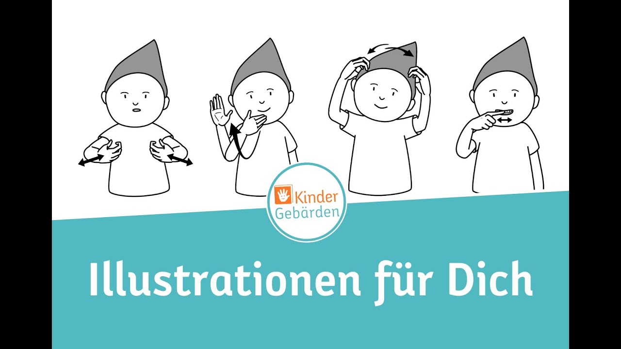 Babyzeichensprache - 100 kostenlose Gebärdenbilder für Kindergebärden, Babyzeichen, Babygebärden