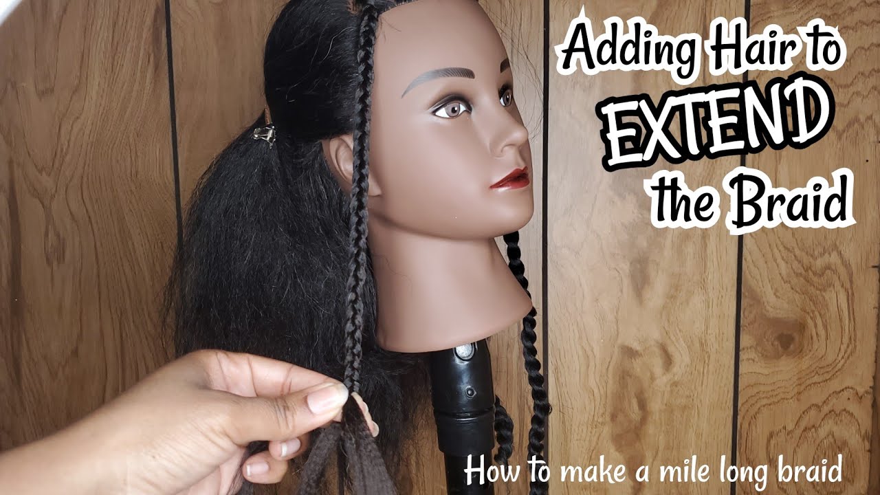 HOW TO DO WAIST LENGTH BRAIDS