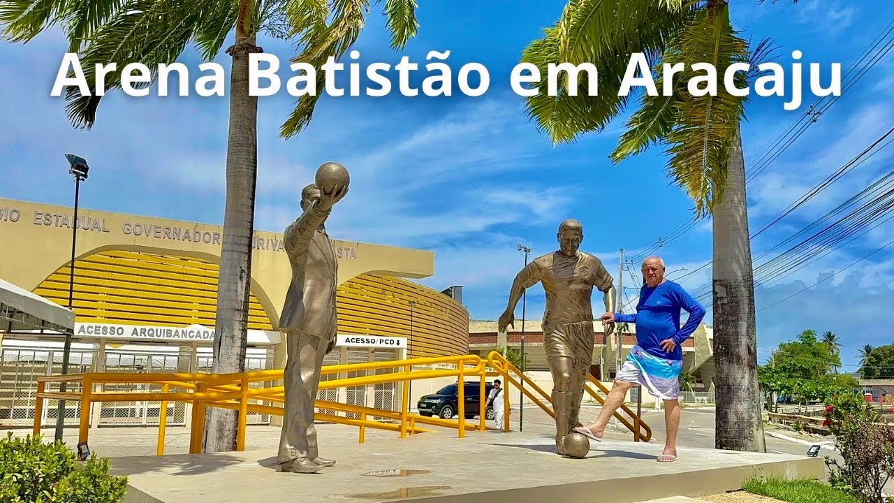 Ex Goleiro do Sergipe na década de 70 visita a Arena e se emociona